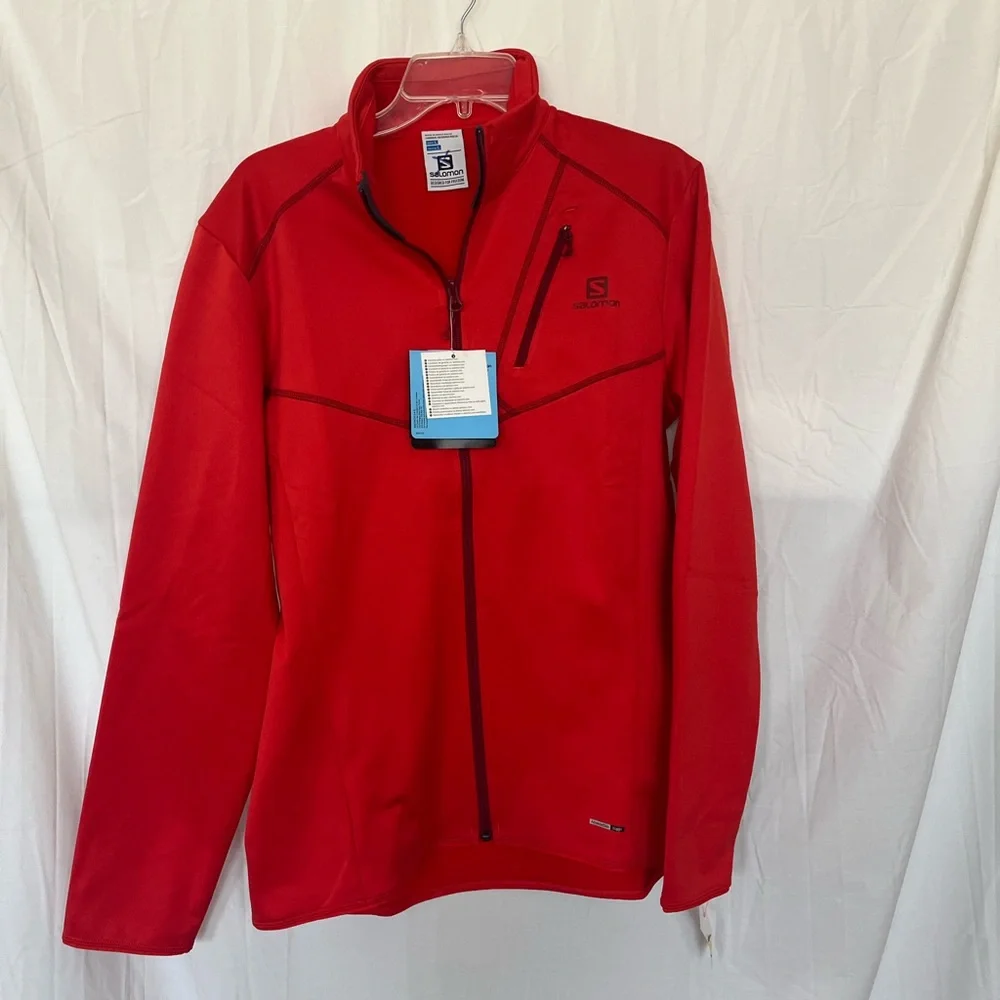 Salomon Red Performance Jacket - Picture 1 of 6